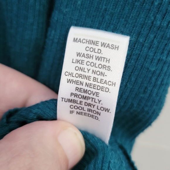 Cato | Forest Green Ribbed Tank Top - Picture 4 of 5